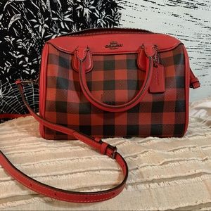 Plaid Coach Mini Bennett